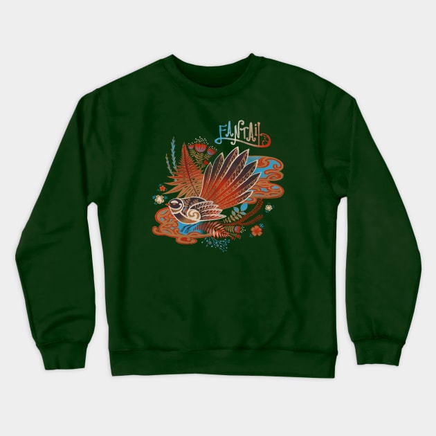 Fantail Crewneck Sweatshirt by akaneyabushita